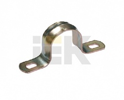 IEK Скоба оцинк. D-21 -22 мм двухлапковая (100 шт) арт. CMA11-21-100