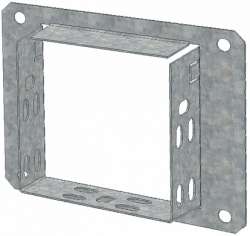 IEK Соединительный фланец 50х100 HDZ арт. CLP1CF-050-100-M-HDZ