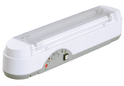 IEK Светильник ЛБА 3923A, аккумулятор, 3 ч., 2х8Вт, T5/G5 арт. LLBA1-3923A-2-08-K01