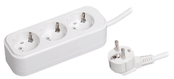 IEK Удлинитель У03 3 места 2Р+РЕ/1.5 метра 3х1мм2 16А/250В CLASSIC арт. WYP11-16-03-02-Z