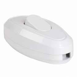 IEK ВБ-01Б Выключатель одноклавишный разборный для бра, белый арт. EVB10-K01-10