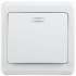 IEK ВС10-1-1-ВБ Выключатель 1кл 10А с инд. ВЕГА (белый) арт. EVV11-K01-10-DM