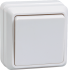 IEK ВС20-1-0-ОБ Выключатель 1кл 10А откр.уст. ОКТАВА (белый) арт. EVO10-K01-10-DC