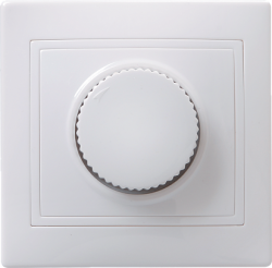 IEK ВСР10-1-0-КБ Светорегулятор поворот КВАРТА (белый) арт. EDK10-K01-03-DM