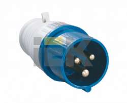 IEK Вилка 013 2Р+РЕ 16А 220В IP44 арт. PSR01-016-3