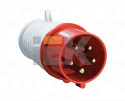 IEK Вилка 015 3Р+РЕ+N16А 380В IP44 арт. PSR02-016-5