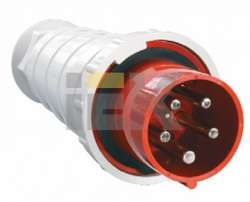 IEK Вилка 045 3Р+РЕ+N 125А 380В IP54 арт. PSR02-125-5