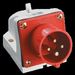 IEK Вилка 514 стац.3Р+РЕ 16А 380В IP44 арт. PSR52-016-4 IEK Вилка 514 стац.3Р+РЕ 16А 380В IP44 арт. PSR52-016-4