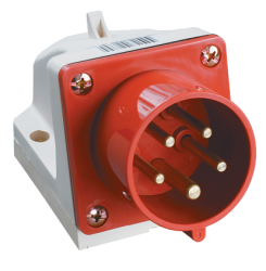 IEK Вилка 515 стац.3Р+РЕ+N 16А 380В IP44 арт. PSR52-016-5