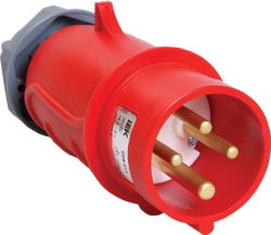 IEK Вилка переносная ССИ-014 16А-6ч/380-415В 3Р+РЕ IP44 MAGNUM арт. PSN02-016-4