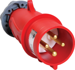IEK Вилка переносная ССИ-024 32А-6ч/380-415В 3Р+РЕ IP44 MAGNUM арт. PSN02-032-4