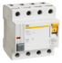 IEK Выключатель дифференциальный ВД1-63S 4Р 25А 300мА арт. MDV12-4-025-300