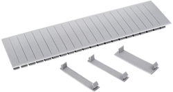 IEK Заглушка 12 модулей серая арт. YZM10-12