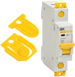 IEK Заглушка для пломбировки ВА47-29 арт. MVA20D-UBV-3