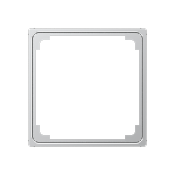 JUNG A 500 Алюминий Рамка промежуточная для монтажа изделий с крышкой 50х50 арт. A590ZAL