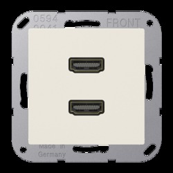 JUNG A 500 Бел Розетка HDMI 2-ая арт. MAA1133