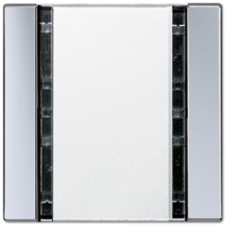 JUNG A 500/ A creation/ A plus Алюминий Пульт управления настенный плоский, 1 канал арт. A41FAL