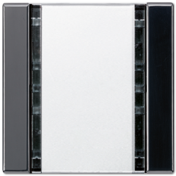 JUNG A 500/ A creation/ A plus Черный Пульт управления настенный плоский, 1 канал арт. A41FSW