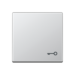 JUNG A 500 Алюминий Клавиша 1-я с символом КЛЮЧ арт. A590TAL