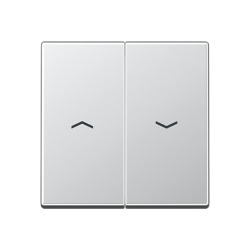 JUNG A 500 Алюминий Клавиша 2-я жалюзийная арт. A595PAL