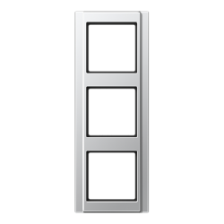 JUNG A 500 Алюминий Рамка 3-ая арт. A583AL