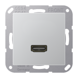 JUNG A 500 Алюминий Розетка HDMI 1-ая арт. MAA1112AL