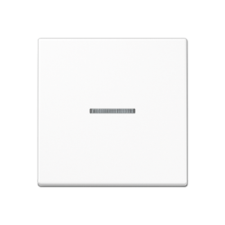 JUNG A 500 Бел Накладка светорегулятора/выключателя нажимного с ДУ(радио) с индикацией арт. A1561.07FKOWW