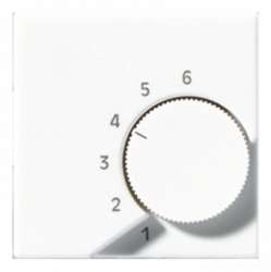 JUNG A 500 Бел Накладка термостата комнатного(мех TR236U,TR246U) арт. ATR236PLWW