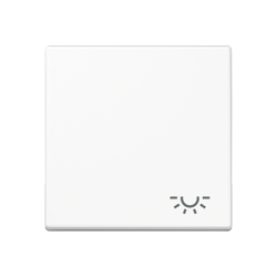 JUNG A 500 Бел Клавиша 1-я с символом ОСВЕЩЕНИЕ арт. A590LWW