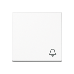 JUNG A 500 Бел Клавиша 1-я с символом ЗВОНОК арт. A590KWW