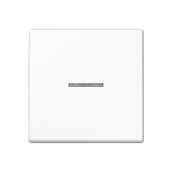 JUNG A 500 Бел Накладка светорегулятора/выключателя нажимного с индикацией арт. A1561.07UWW