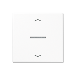 JUNG A 500 Бел Накладка жалюзийного выключателя нажимного электронного арт. A5232WW