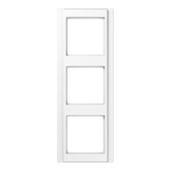 JUNG A 500 Белая Рамка 3-ая арт. A583WW