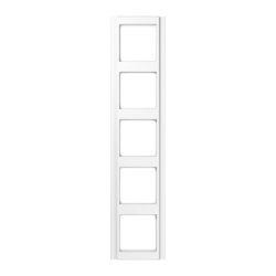 JUNG A 500 Белая Рамка 5-ая арт. A585WW