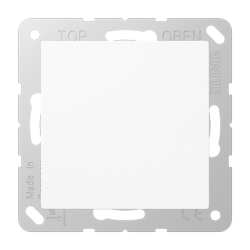 JUNG A 500 Белая Заглушка с суппортом арт. A594-0WW