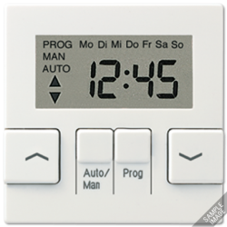 JUNG A 500 Шампань Клавиша блока управления жалюзи с таймером арт. A5232STCH