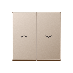 JUNG A 500 Шампань Клавиша для жалюзи выключателя арт. A595PCH