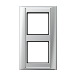 JUNG А Plus Алюминий Рамка 2-ая арт. AP582AL