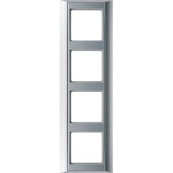 JUNG А Plus Алюминий Рамка 4-ая арт. AP584AL