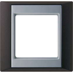 JUNG А Plus Антрацит/Алюминий Рамка 1-я арт. AP581ANTAL