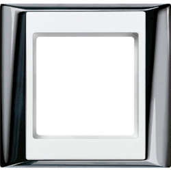 JUNG А Plus Хром/Белый Рамка 1-я арт. AP581GCRWW