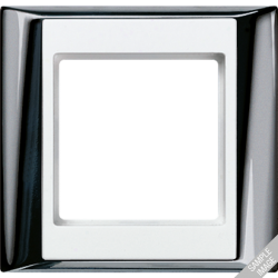 JUNG А Plus Хром/Белый Рамка 3-я арт. AP583GCRWW