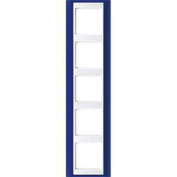 JUNG А Plus Синий/Белый Рамка 5-я арт. AP585BLWW