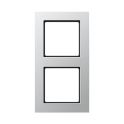 JUNG A creation Алюминий Рамка 2-ая арт. AC582AL