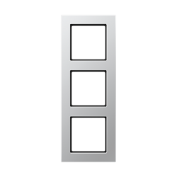 JUNG A creation Алюминий Рамка 3-ая арт. AC583AL