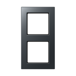 JUNG A creation Антрацит матовый Рамка 2-я арт. AC582BFANM