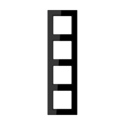 JUNG A creation Черная Рамка 4-ая арт. AC584SW