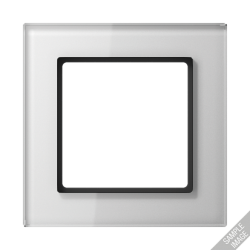 JUNG A creation Стекло Белое Рамка 5-я арт. AC585GLWW