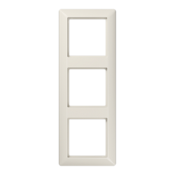 JUNG AS 500 Беж ударопрочный Рамка 3-я арт. AS583BF