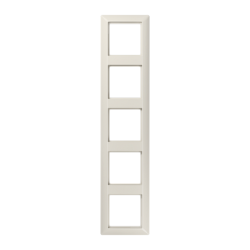 JUNG AS 500 Беж ударопрочный Рамка 5-я арт. AS585BF